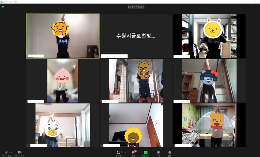 하이하이(Hi?High!) 치어리딩단에서는 9월 활동